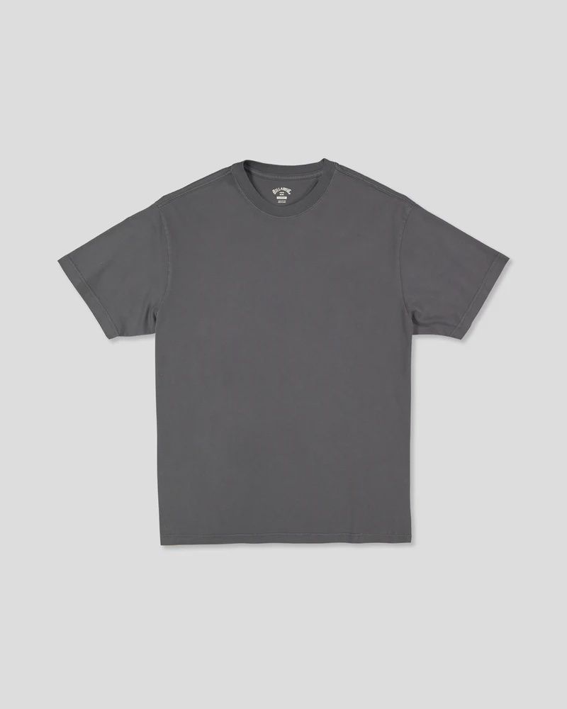 BILLABONG MENS PREMIUM WAVE WASH S/S TEE - WASHED BLACK