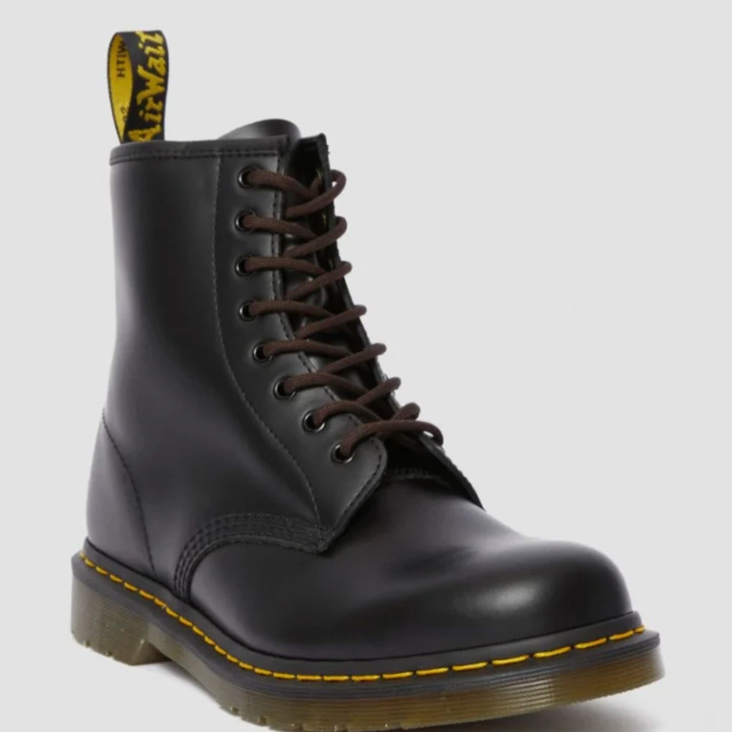DR MARTENS 8-10 EYE LACE BRN ROUND 140CM - BROWN ROUND