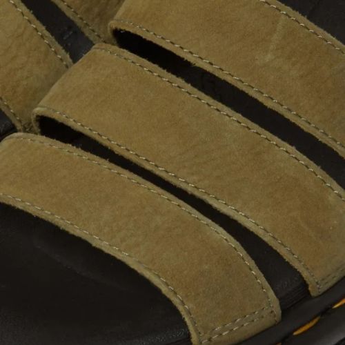 DR MARTENS BLAIRE 3 STRAP  SANDAL- MUTED OLIVE