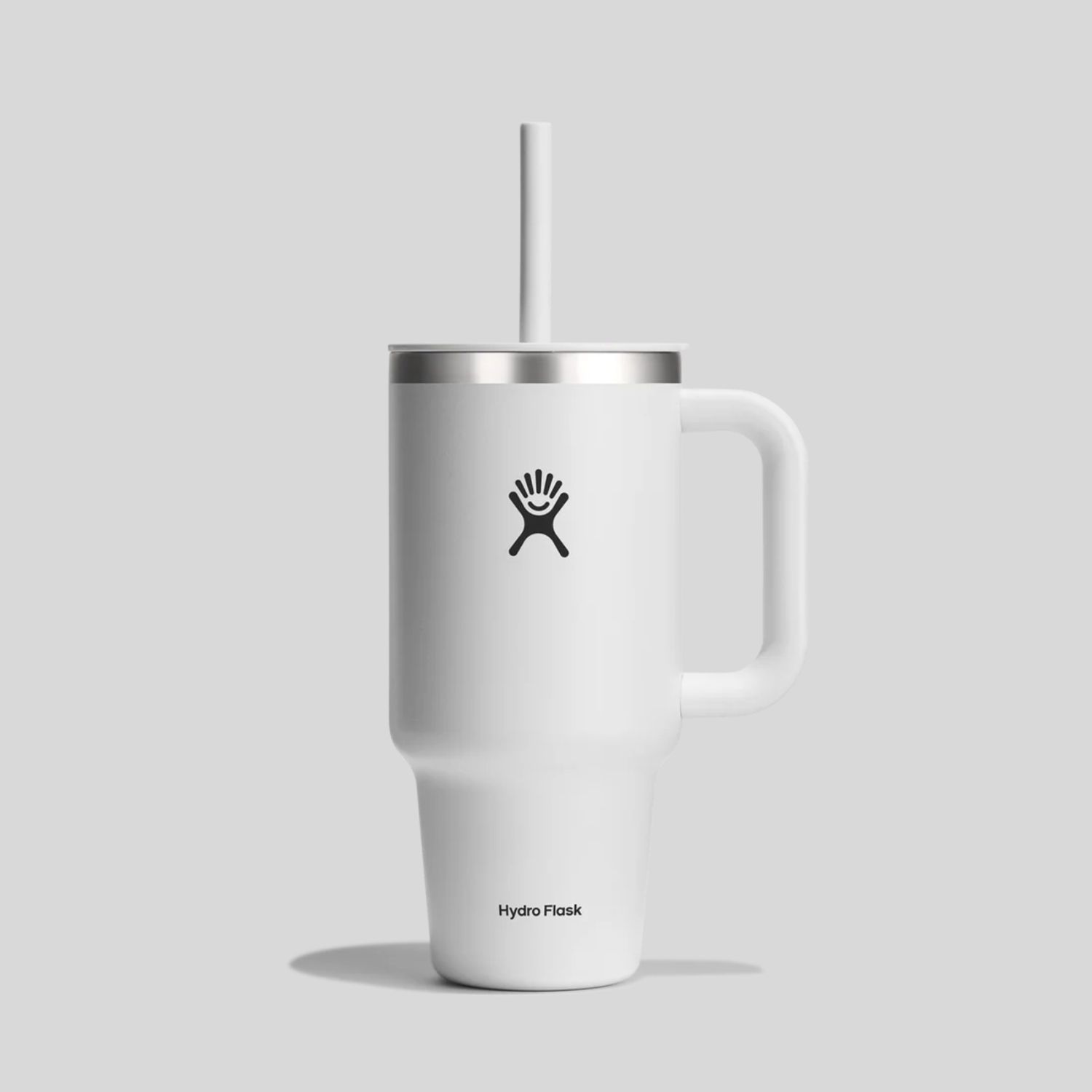 HYDRO FLASK 32OZ ALL ROUND TRAVEL TUMBLER-WHITE