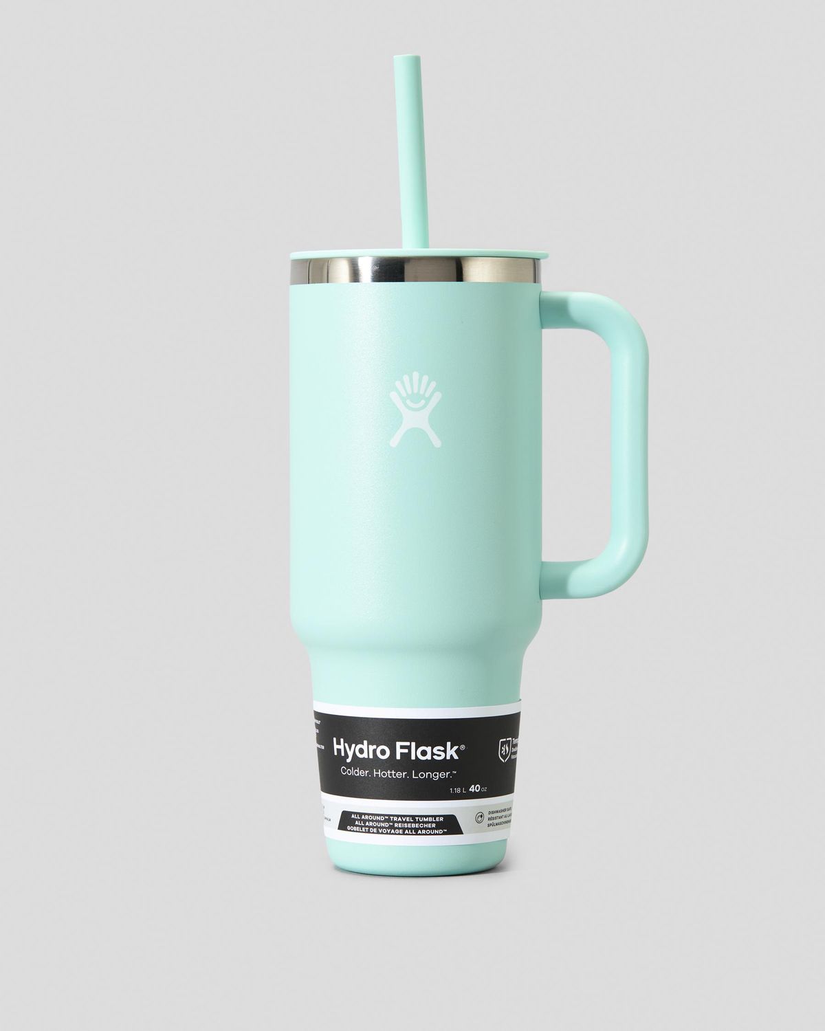 HYDRO FLASK 40oz ALL AROUND TRAVEL TUMBLER- DEW