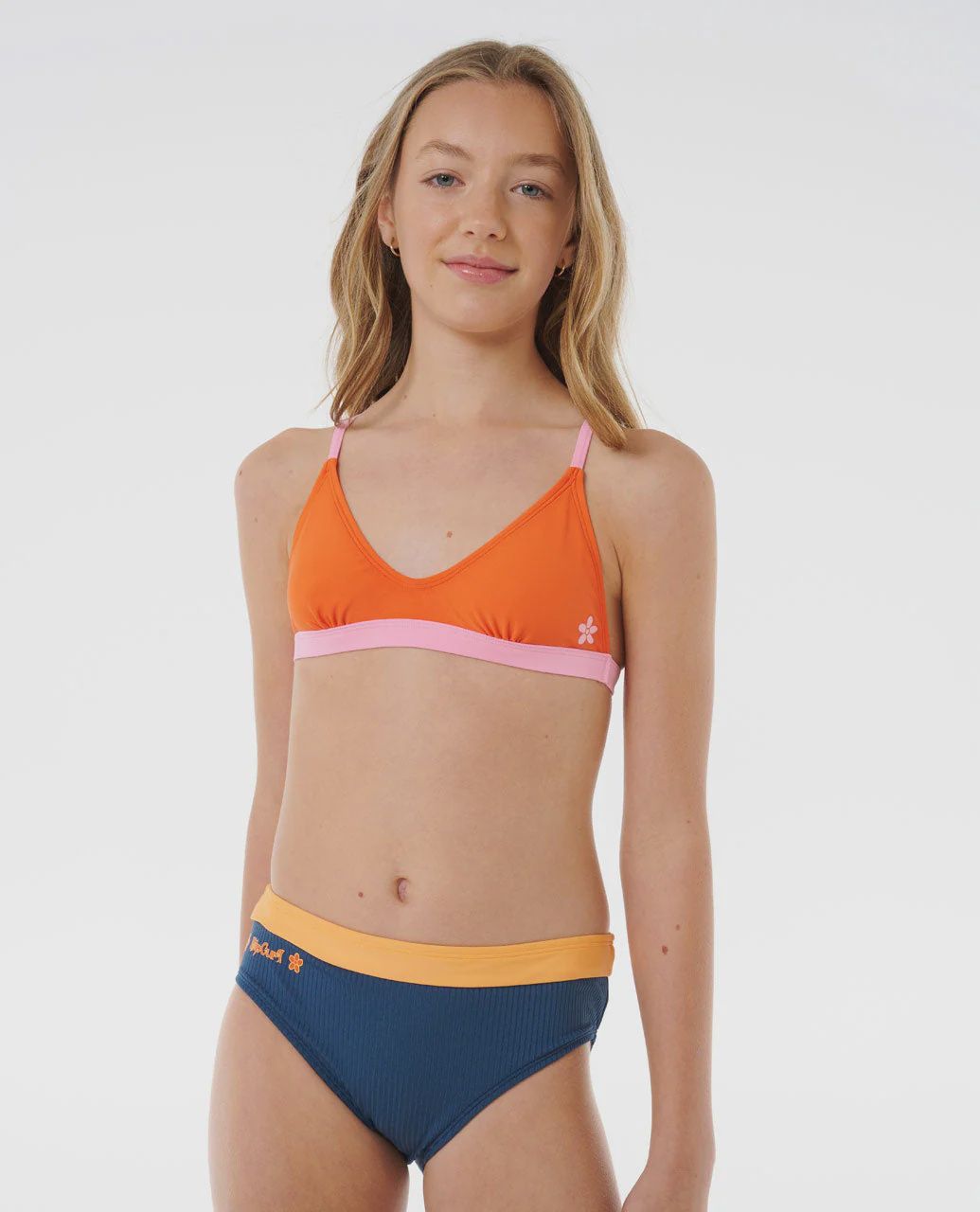 RIP CURL TEEN GIRLS HIGH TIDE BIKINI SET - MULTICO