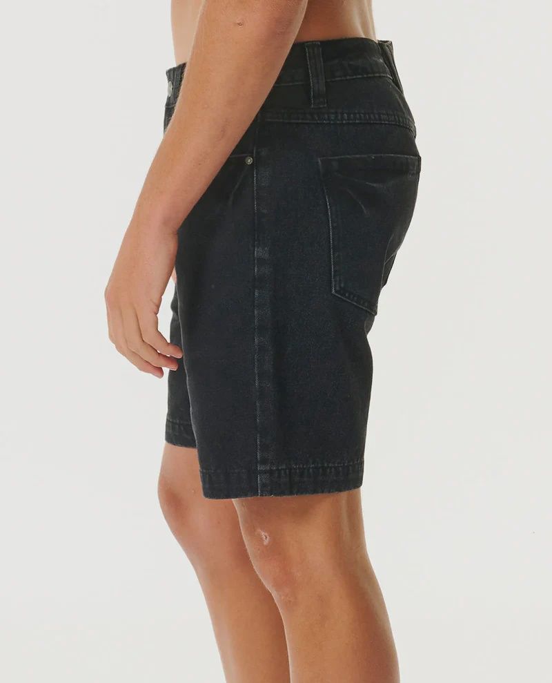 RIP CURL MENS CLASSIC SURF DENIM WALKSHORT - WASHED BLACK