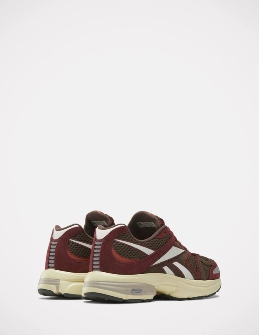 REEBOK MENS RBK PREMIER ROAD PLUS VI SHOE - MAHOGANY/RICH MAROON/CHALK
