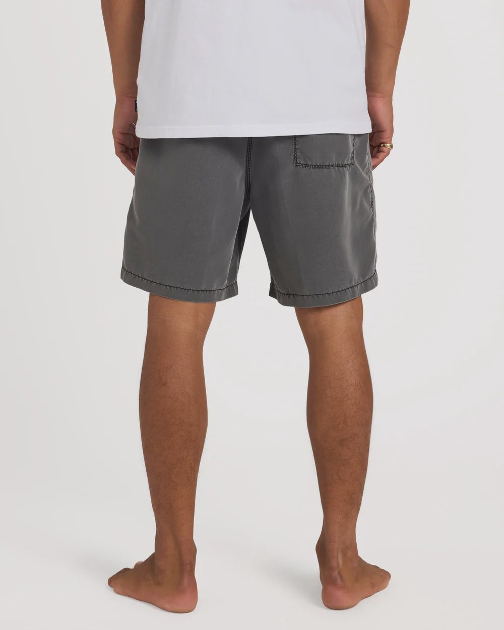 BILLABONG MENS ALL DAY OVERDYED LAYBACK SHORT - BLACK