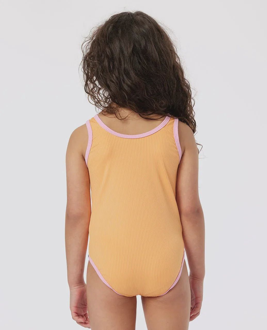 RIP CURL TODDLER GIRL SUNKISSED DREAM ONE PIECE SWIM - ORANGE