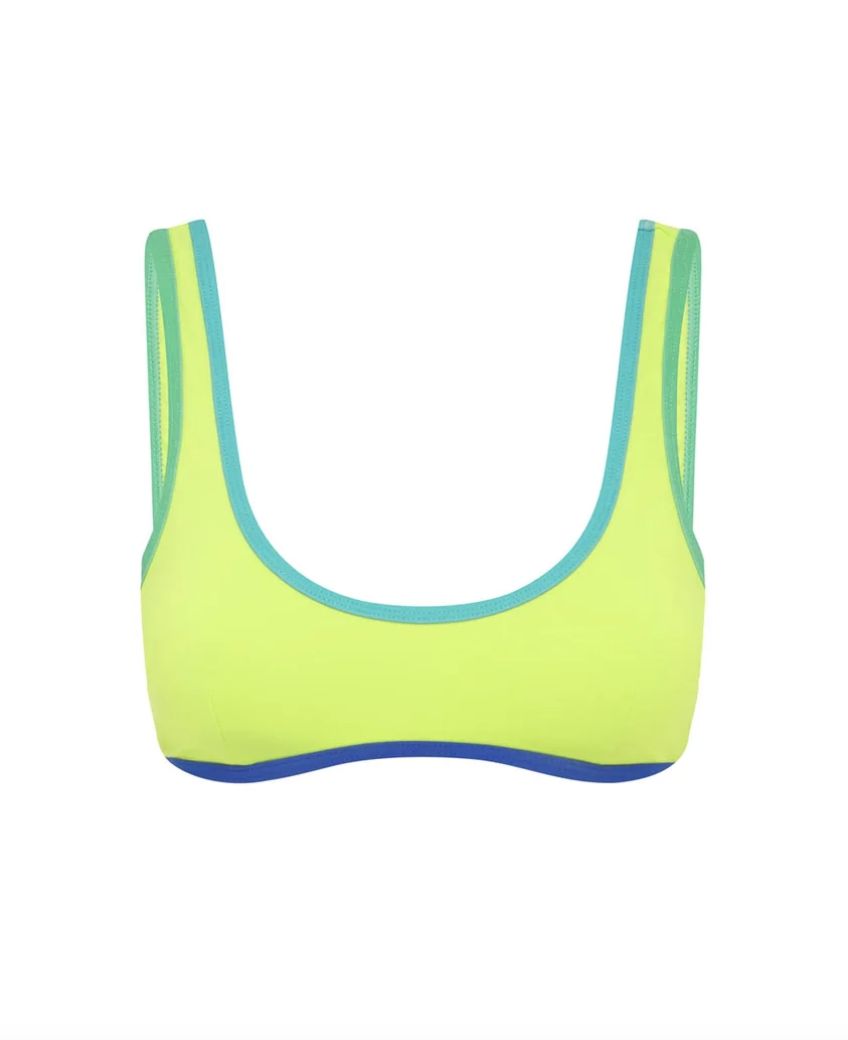 ITS NOW COOL THE 90'S DUO CROP TOP- ACID WASH
