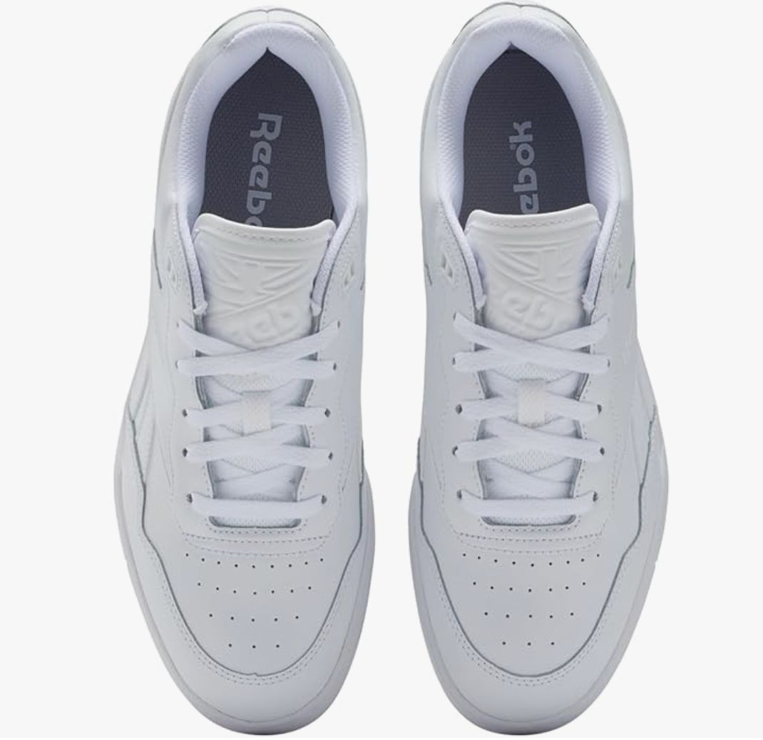REEBOK BB 4000 II SHOES- WHITE/PURE GREY3/WHITE
