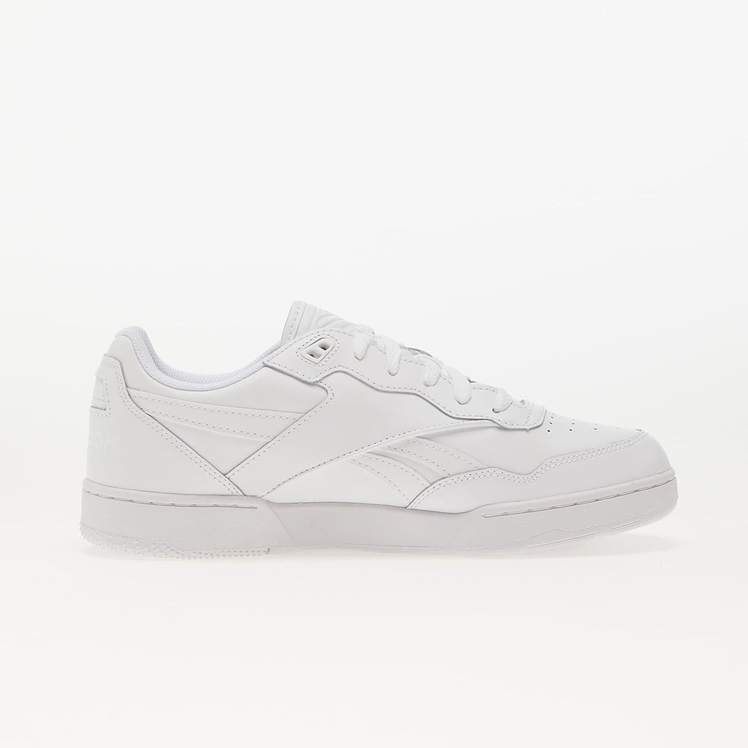 REEBOK BB 4000 II SHOES- WHITE/PURE GREY3/WHITE