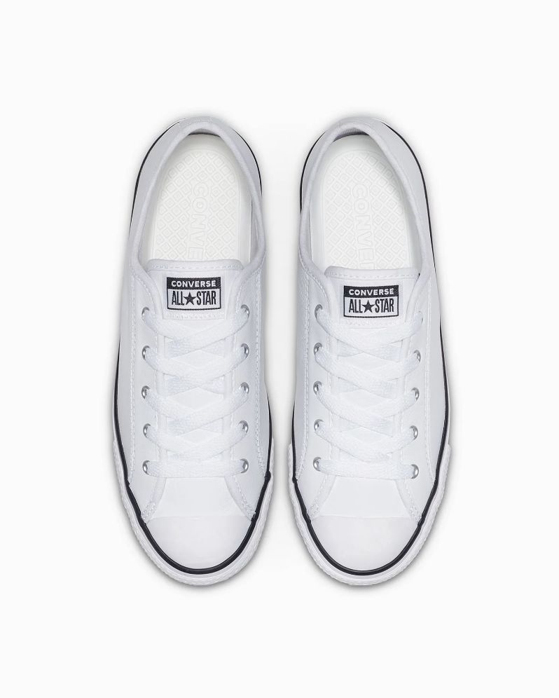CONVERSE CT LEATHER LOW - WHITE