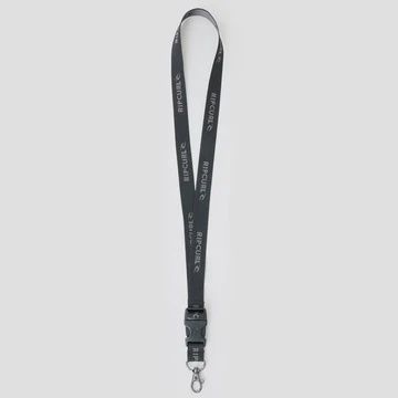 RIP CURL BRAND LOGO SURF LANYARD - MIDNIGHT