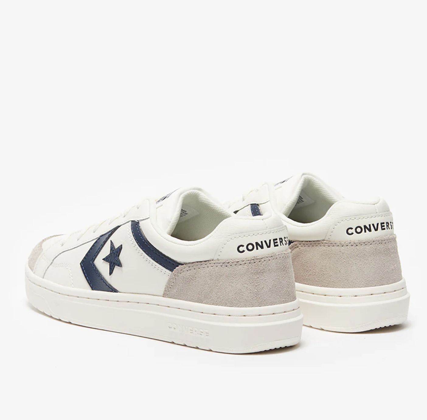 CONVERSE MENS PRO BLAZE CLASSIC RETRO LOW - EGRET/INTO THE VOID/PAPYRUS