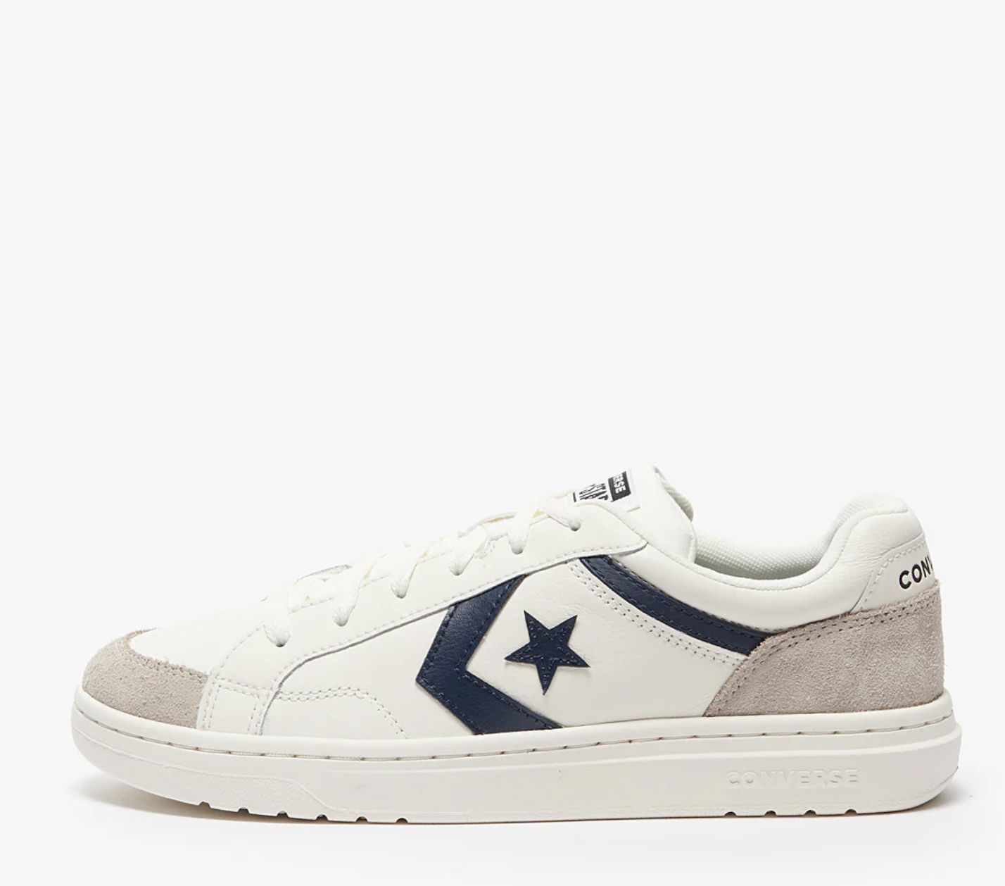 CONVERSE MENS PRO BLAZE CLASSIC RETRO LOW - EGRET/INTO THE VOID/PAPYRUS