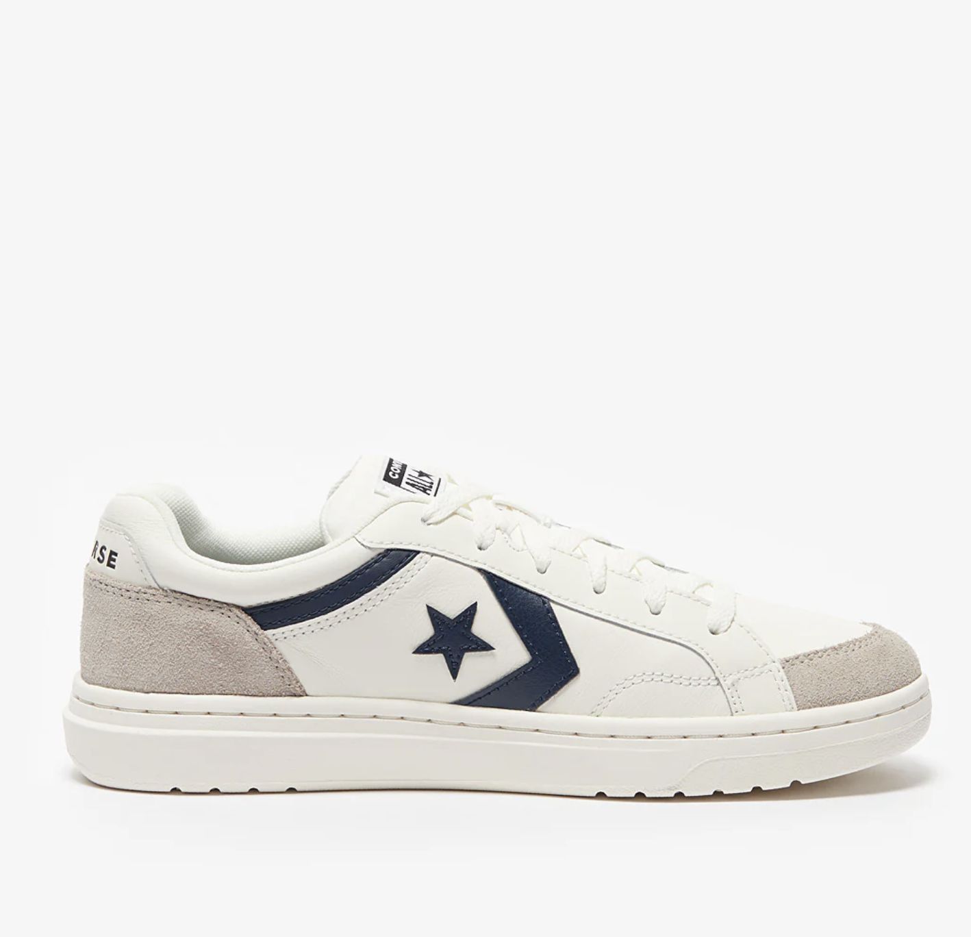 CONVERSE MENS PRO BLAZE CLASSIC RETRO LOW - EGRET/INTO THE VOID/PAPYRUS