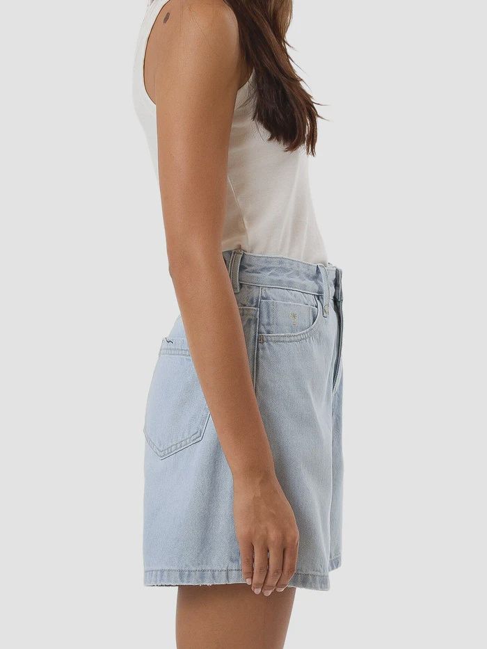 THRILLS LADIES KOKO SHORT - LIGHT ASH BLUE