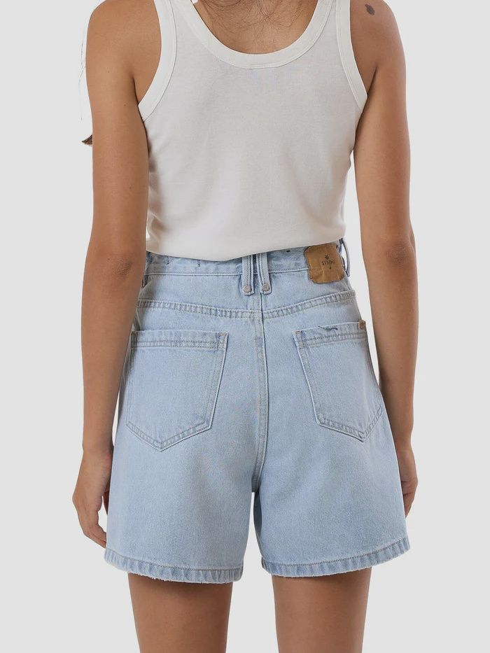 THRILLS LADIES KOKO SHORT - LIGHT ASH BLUE