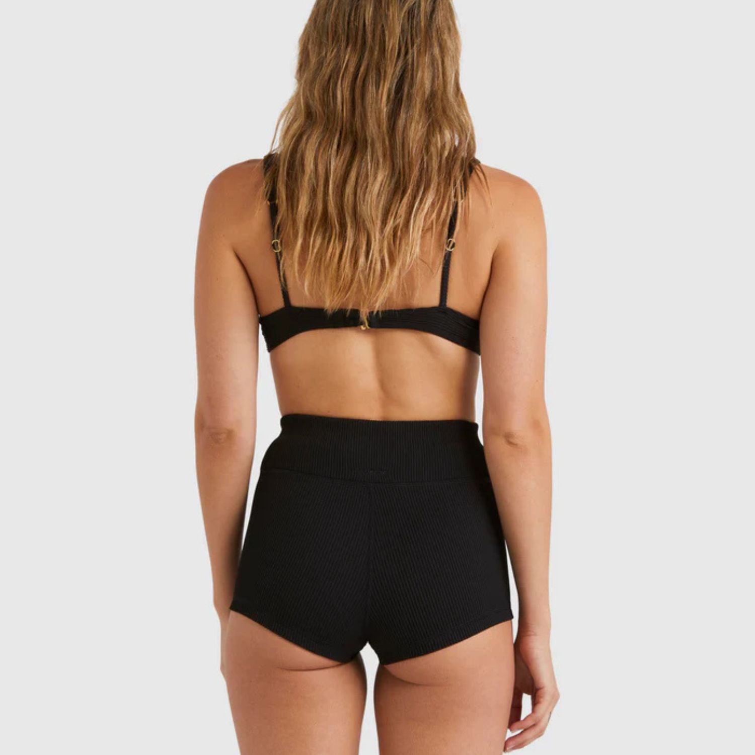 BILLABONG LADIES TANLINES SURF SWIM SHORT - BLACK