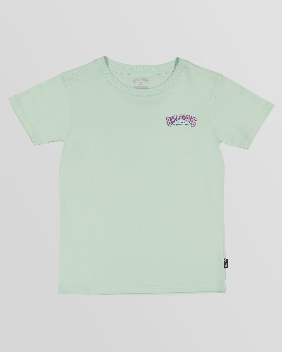 BILLABONG GROM BOYS 73 ARCH S/S TEE - MIST GREEN