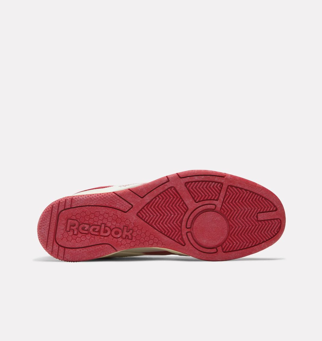 REEBOK UNISEX BB 4000 II SHOE - CHALK/WTHRD WHITE/VECTOR RED