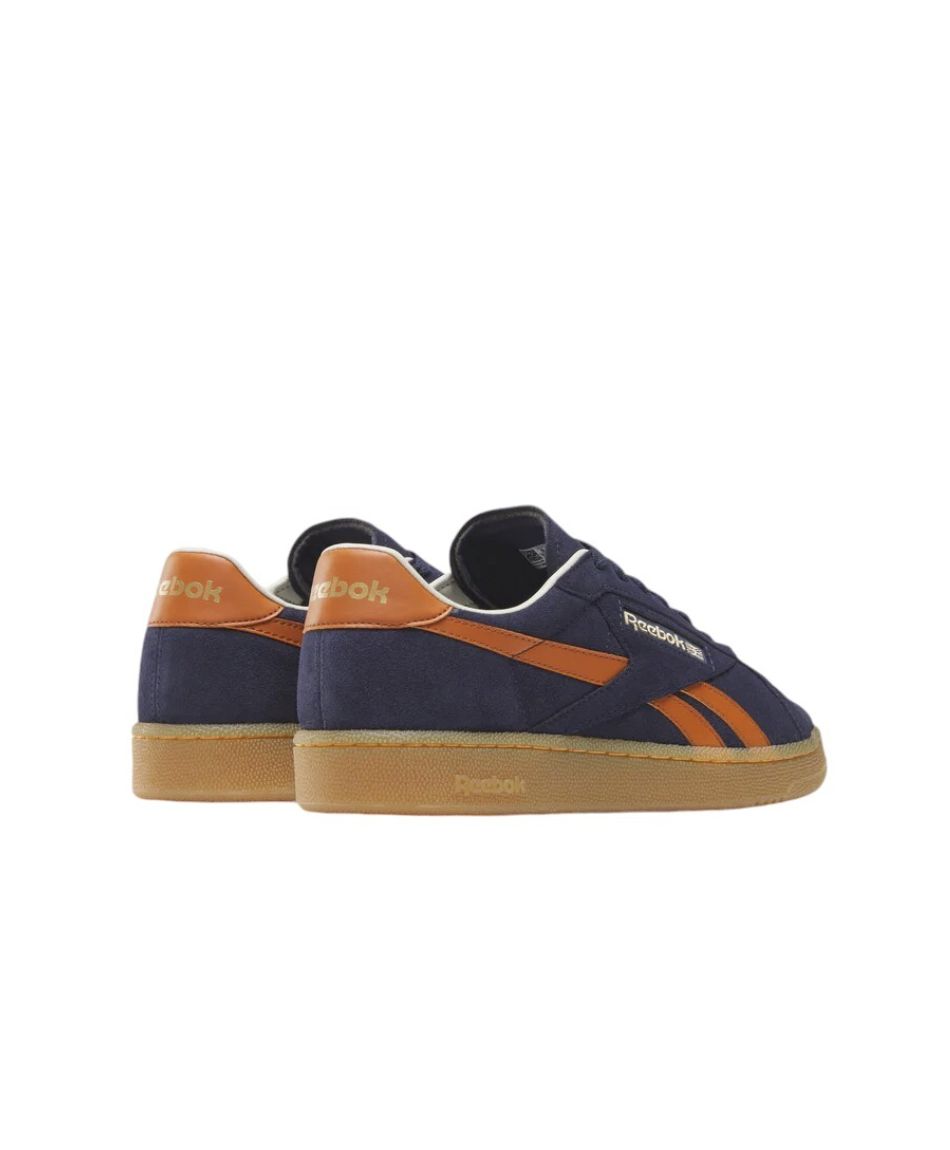 REEBOK UNISEX CLUB C GROUNDS UK SHOE - VECTORNAVY/DARKGINGER/BRASS