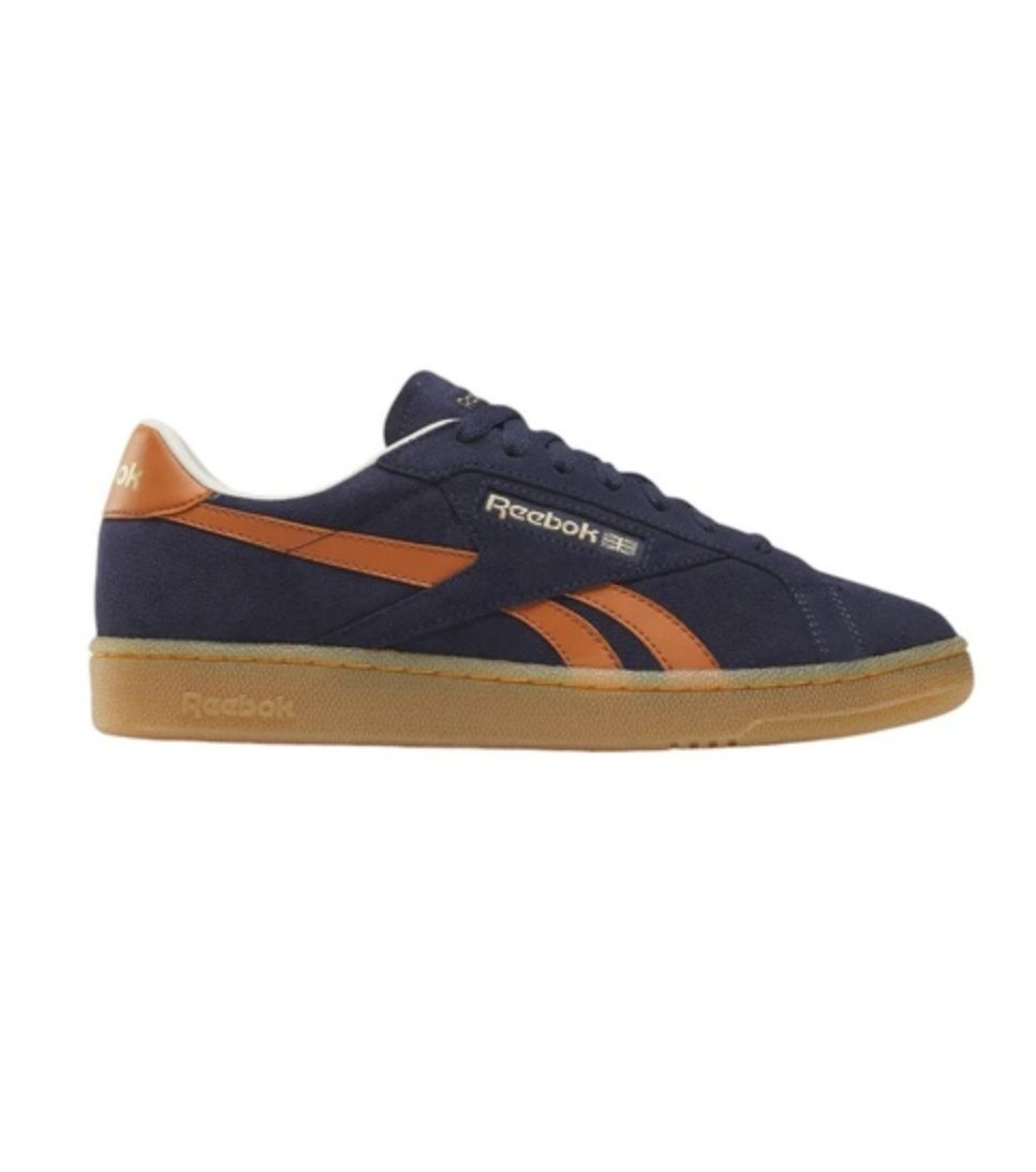 REEBOK UNISEX CLUB C GROUNDS UK SHOE - VECTORNAVY/DARKGINGER/BRASS