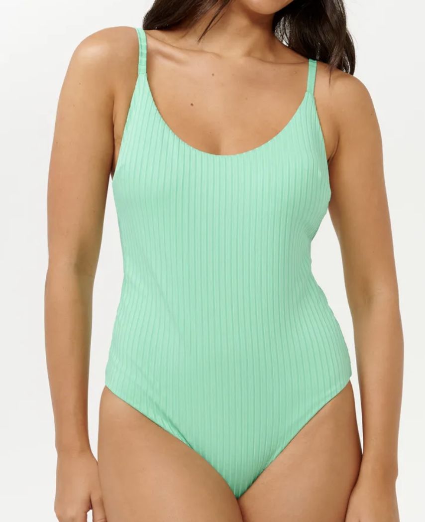RIPCURL LADIES PREMIUM SURF CHEEKY 1PIECE - AQUA