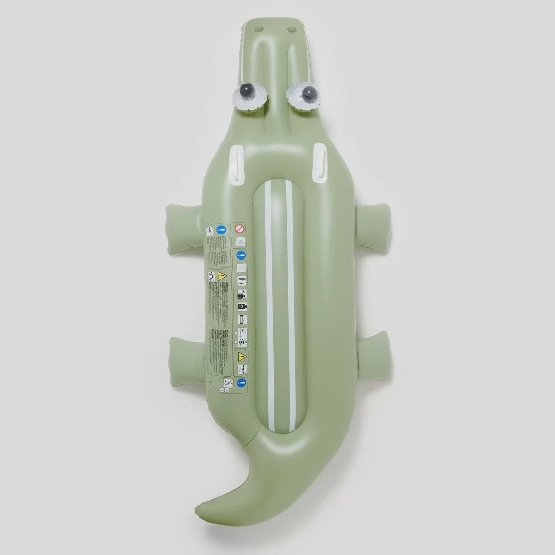 SUNNYLIFE Kids Lie-On Float Cookie the Croc - GREEN