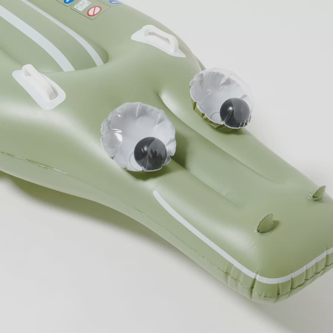 SUNNYLIFE Kids Lie-On Float Cookie the Croc - GREEN