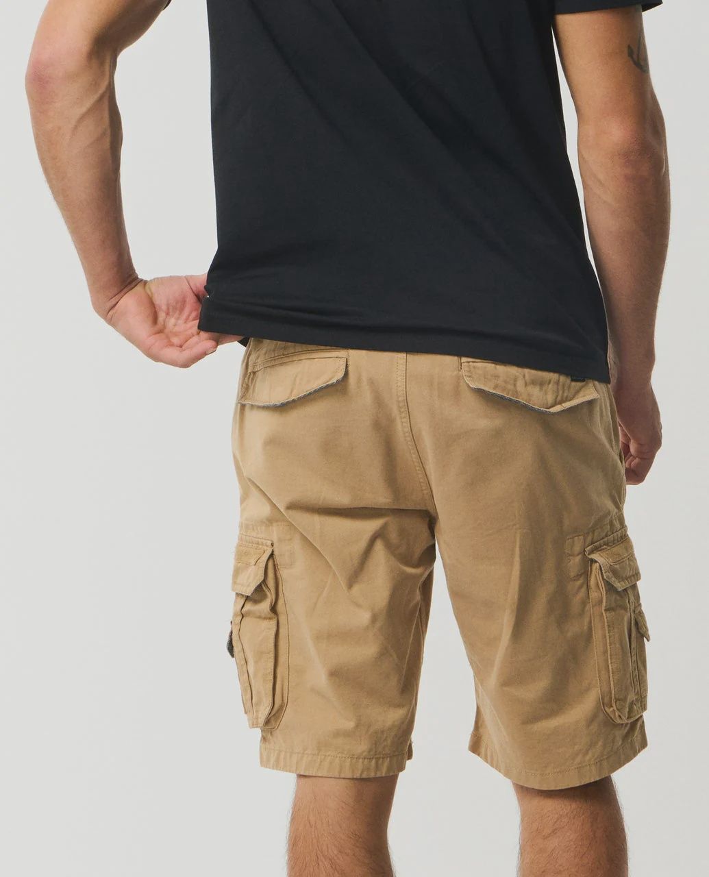 RIP CURL MENS CLASSIC SURF TRAIL CARGO SHORT - KHAKI