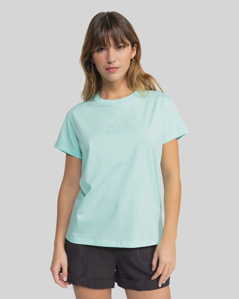 ROXY LADIES JUST DO YOU S/S TEE - BEACH GLASS