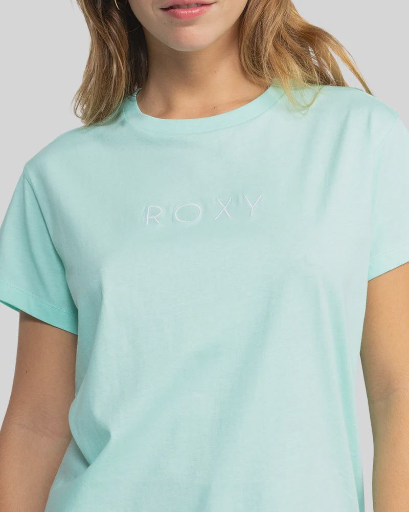 ROXY LADIES JUST DO YOU S/S TEE - BEACH GLASS