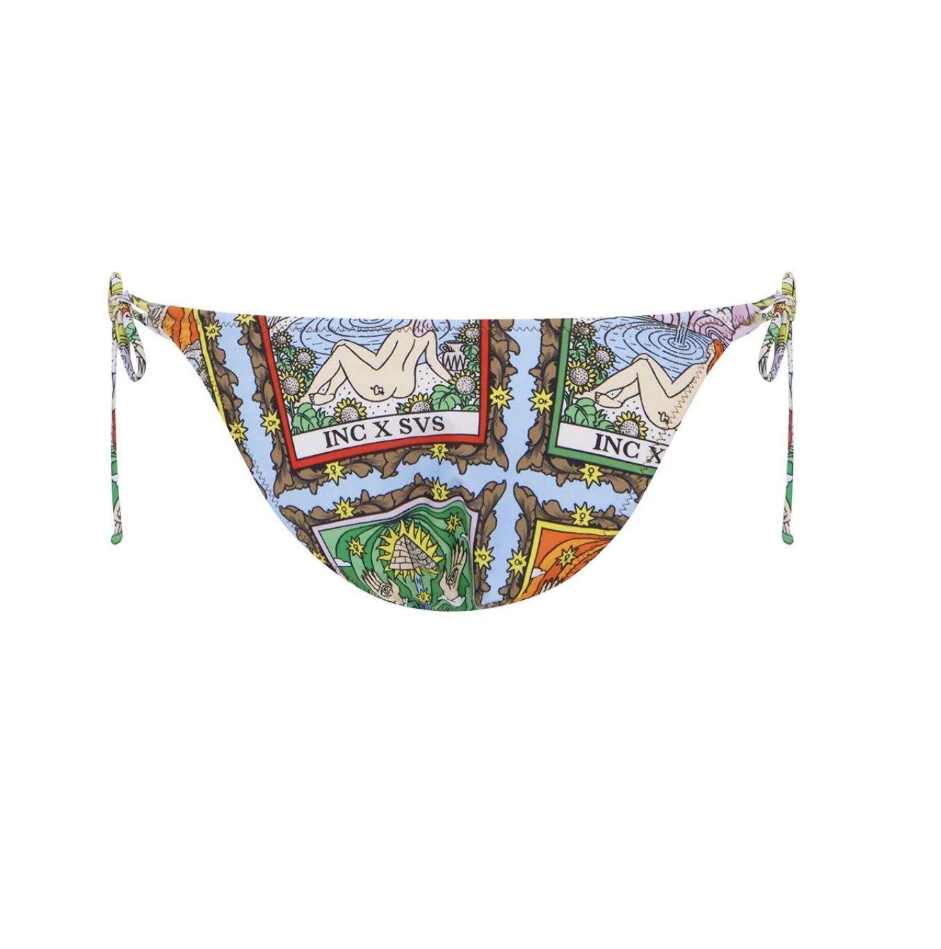IT'S NOW COOL x SOMETHING VERY SPECIAL LADIES THE 90'S TIE SWIM PANT - TAROT