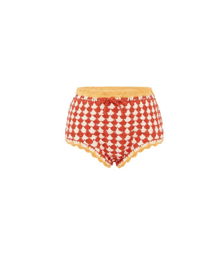 IT'S NOW COOL LADIES THE CROCHET SHORTIE SWIM - CONMIGO