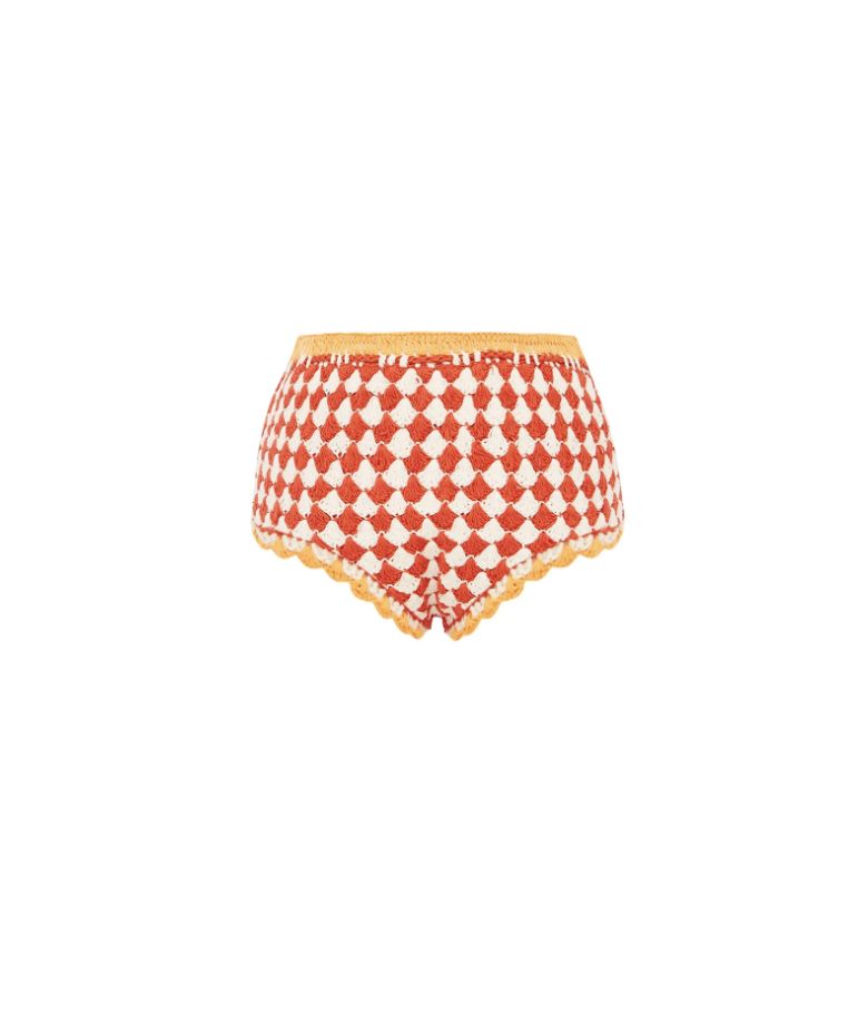 IT'S NOW COOL LADIES THE CROCHET SHORTIE SWIM - CONMIGO