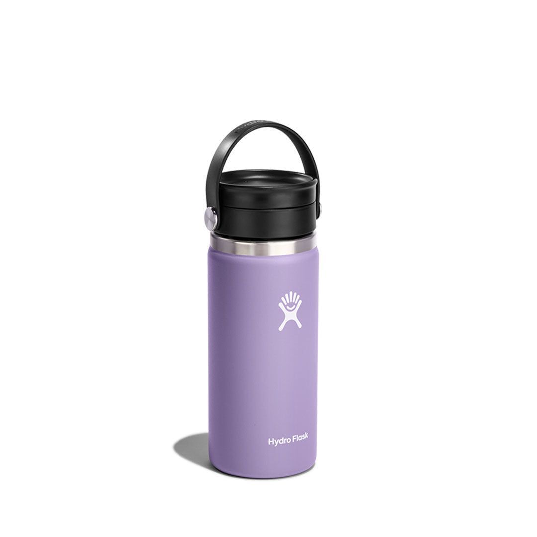 HYDRO FLASK 16OZ WIDE FLEX SIP LID- MOONSHADOW GREY