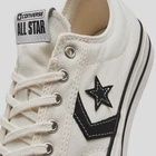 CONVERSE MENS STAR PLAYER 76 LOW SHOE - VINTAGE WHITE/BLACK