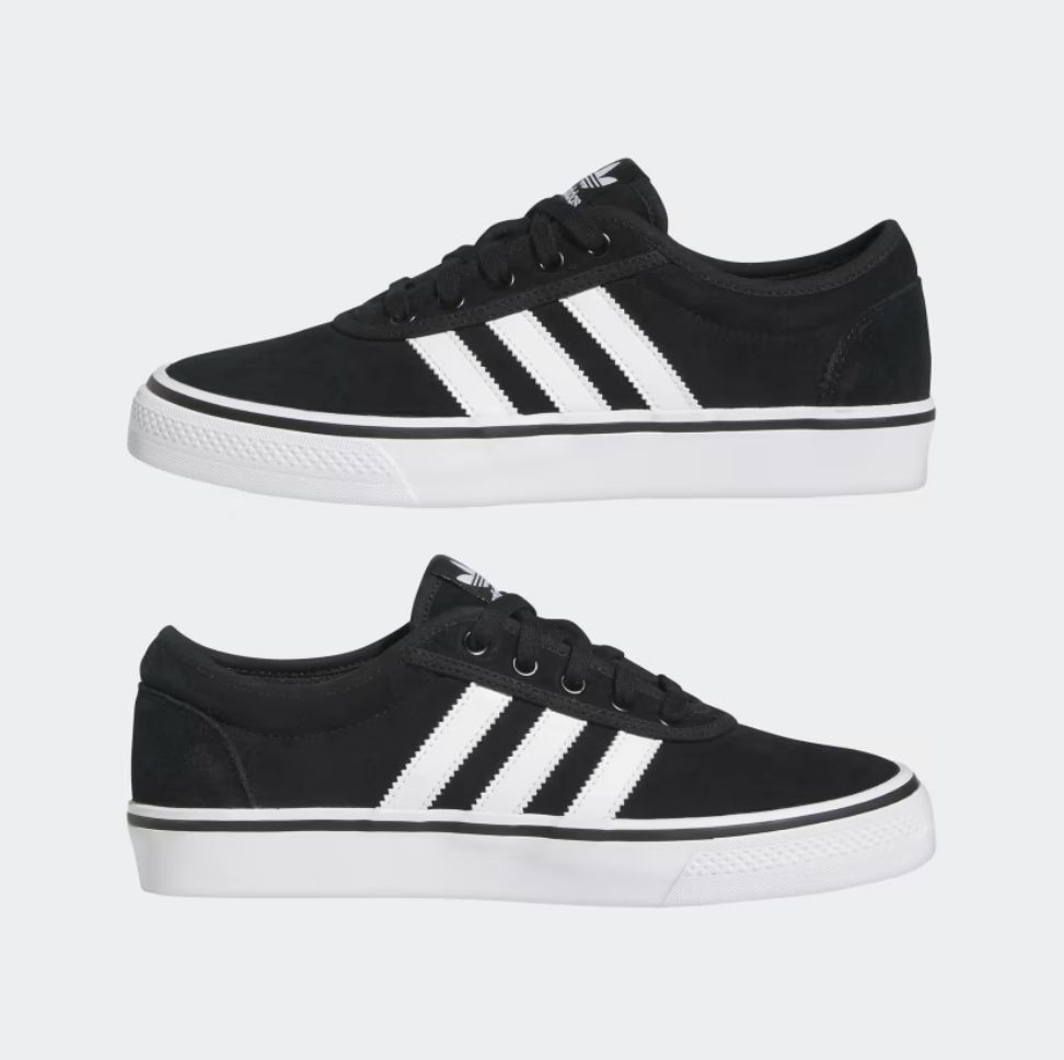 ADIDAS ADI EASE SHOE - BLACK/WHITE/WHITE