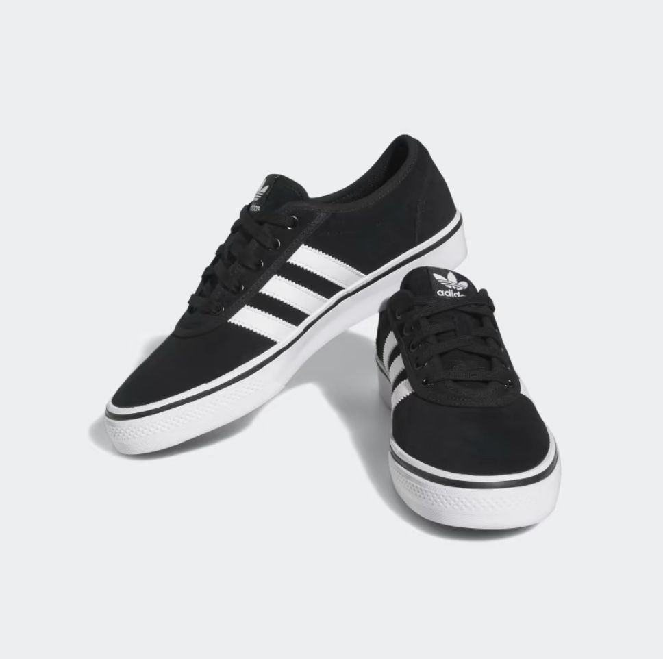 ADIDAS ADI EASE SHOE - BLACK/WHITE/WHITE
