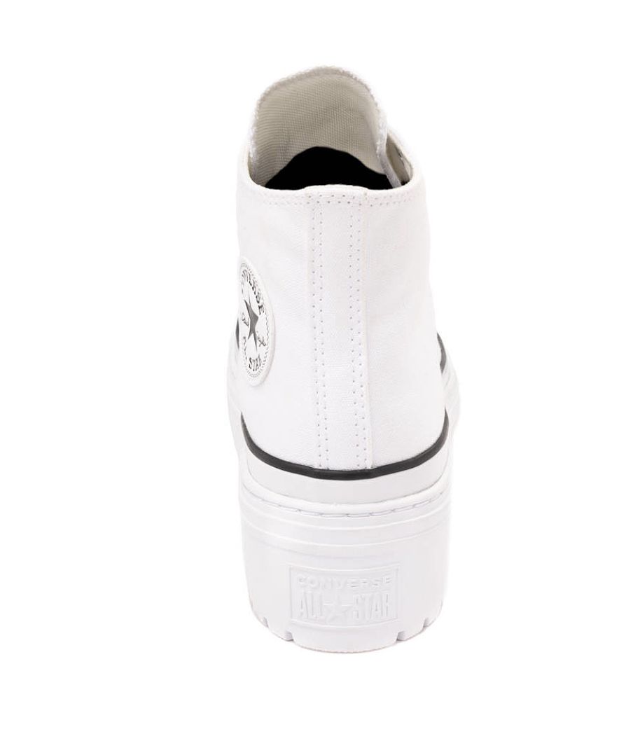 CONVERSE CT LUGGED HEEL PLATFORM HI- WHITE
