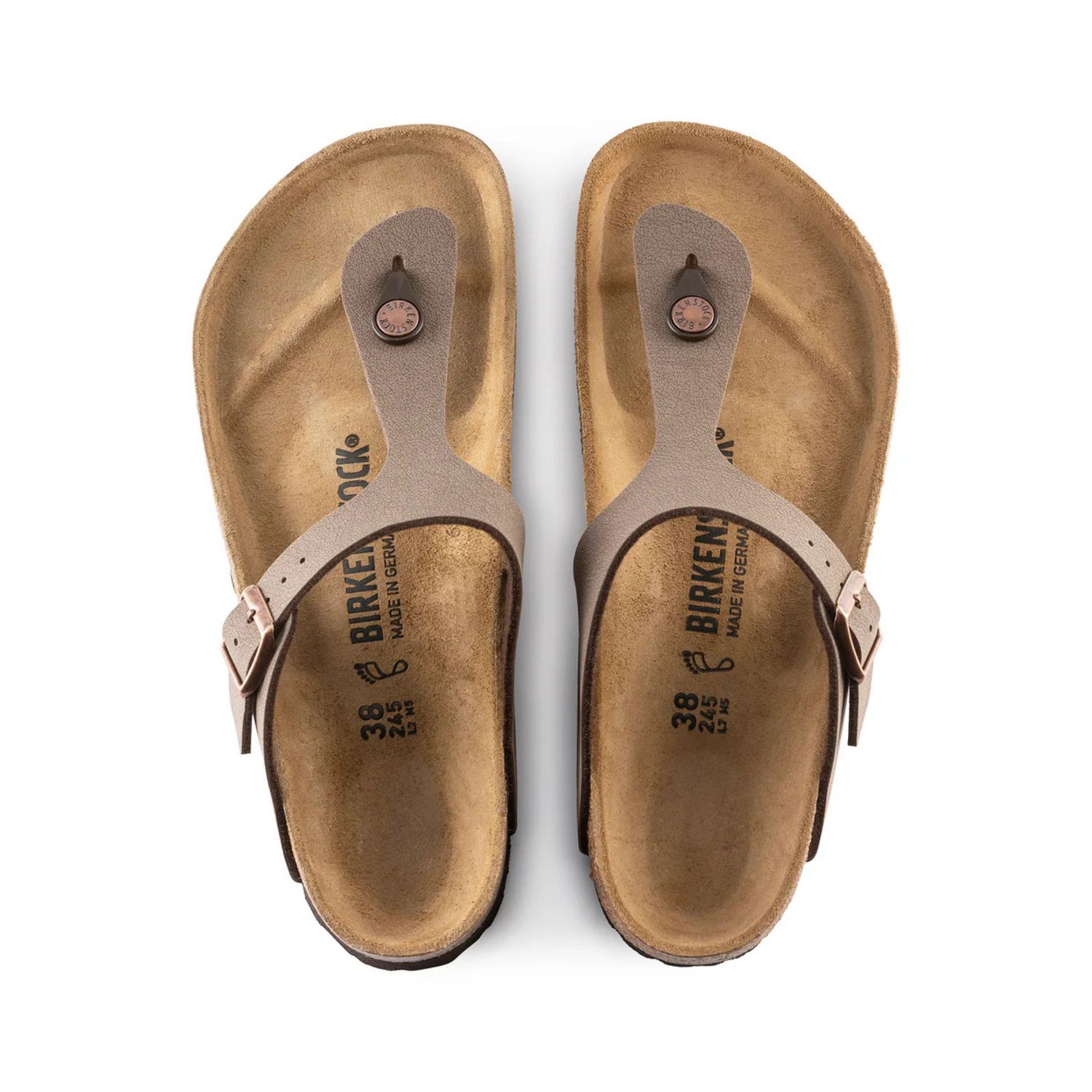 BIRKENSTOCK GIZEH BF NU MOCCA REG