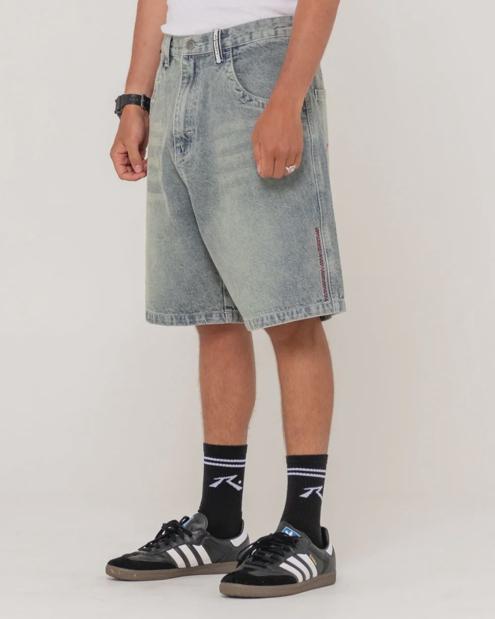 RUSTY MENS STONE COLD BAGGY JORT - DIRTY DAWG