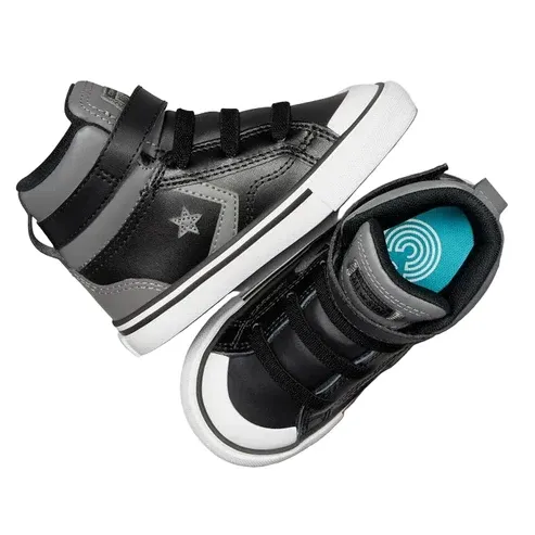 CONVERSE INFANT KIDS PRO BLAZE STRAP HI - SHARKSKIN/BLACK/WHITE