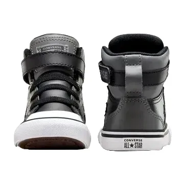 CONVERSE INFANT KIDS PRO BLAZE STRAP HI - SHARKSKIN/BLACK/WHITE