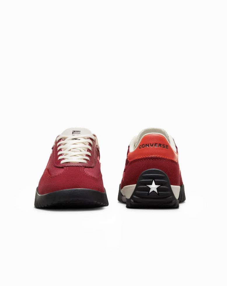 CONVERSE UNISEX RUN STAR TRAINER LOW - PARK RED/VERMILLION RED/EGRET