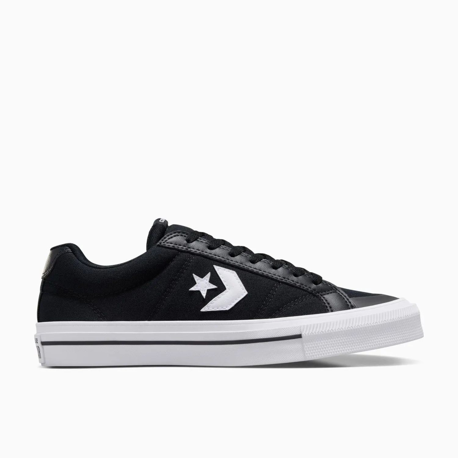 CONVERSE UNISEX CONVERSE SPORT CASUAL LOW - BLACK/BLACK/WHITE