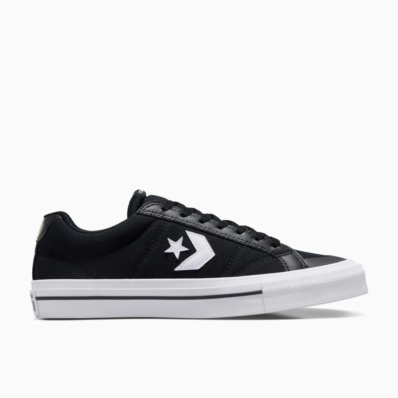 CONVERSE UNISEX CONVERSE SPORT CASUAL LOW - BLACK/BLACK/WHITE