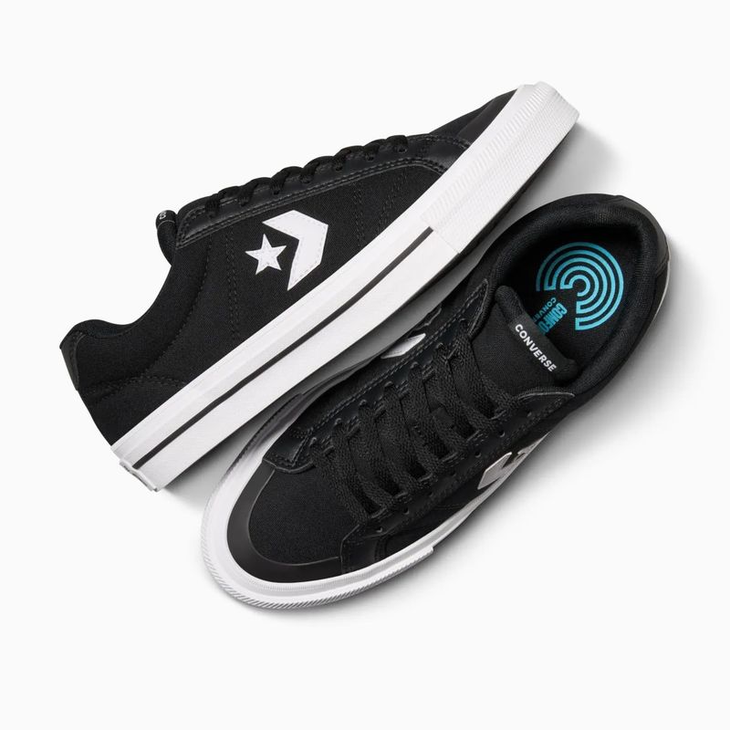 CONVERSE UNISEX CONVERSE SPORT CASUAL LOW - BLACK/BLACK/WHITE