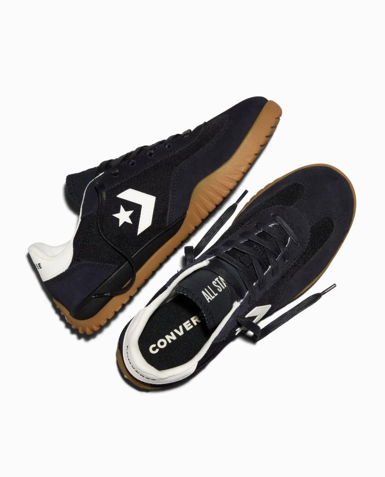 CONVERSE UNISEX RUN STAR TRAINER LOW - BLACK/EGRET/HONEY