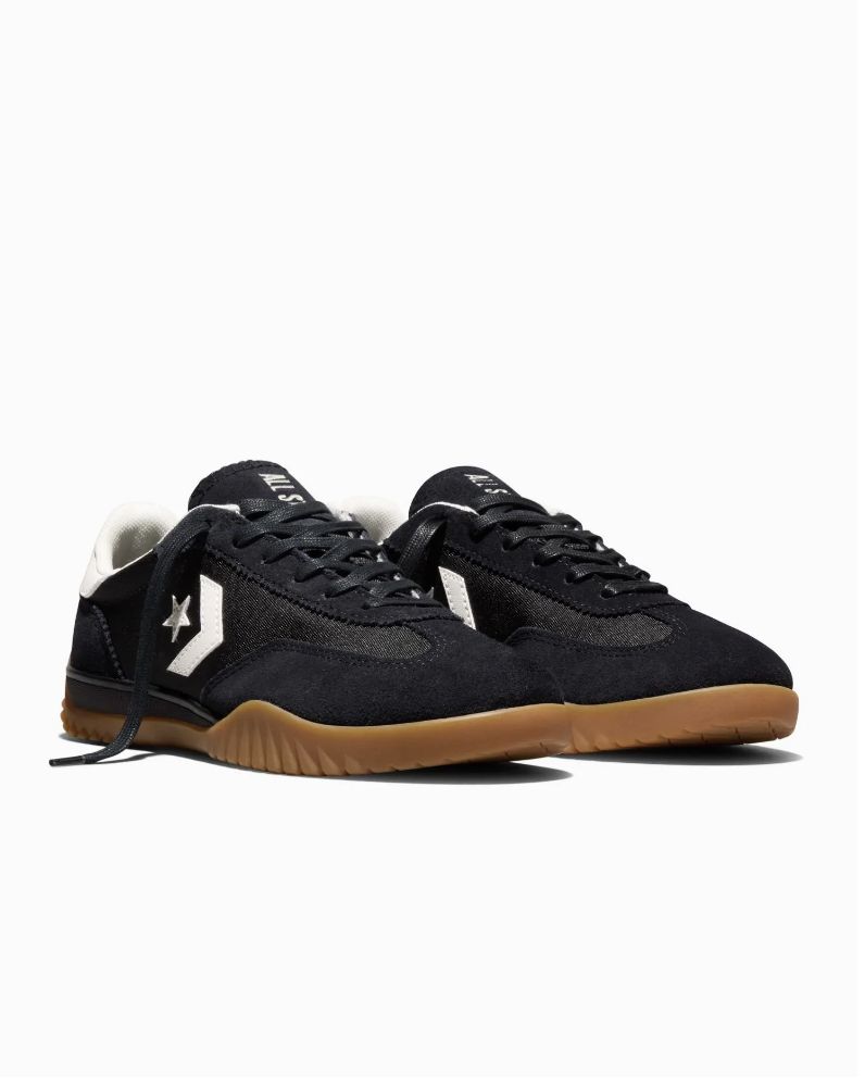 CONVERSE UNISEX RUN STAR TRAINER LOW - BLACK/EGRET/HONEY