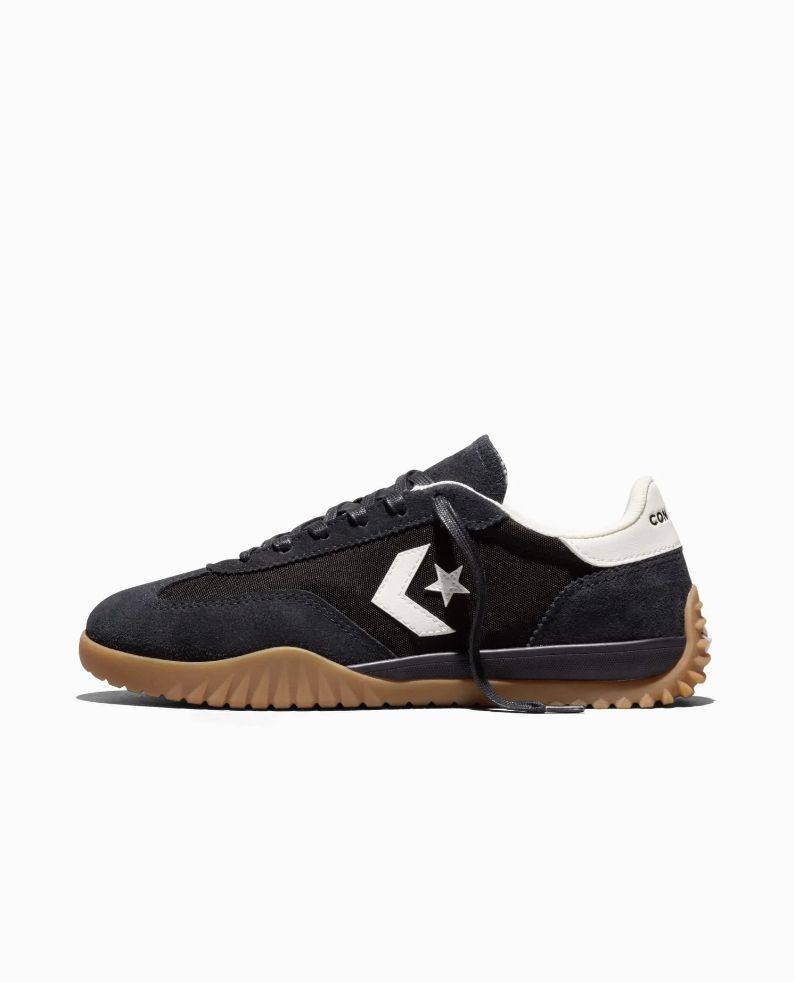 CONVERSE UNISEX RUN STAR TRAINER LOW - BLACK/EGRET/HONEY